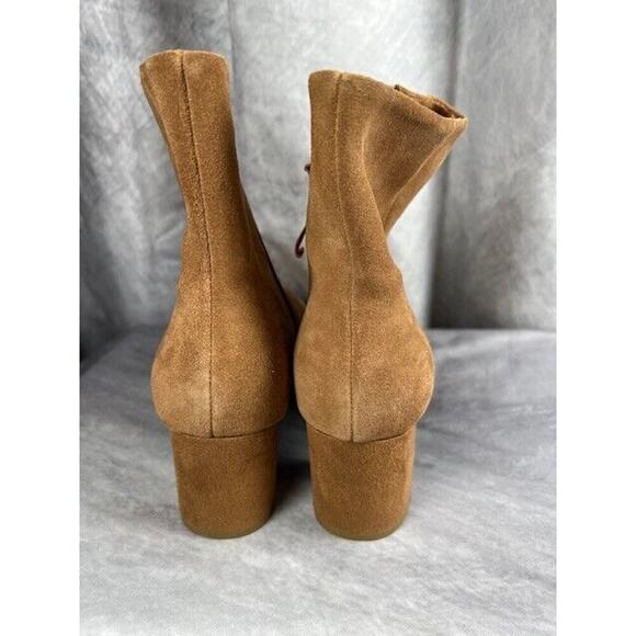 Blondo Women's Alida Waterproof Zip Up Ankle Booties, Brown, 11 Medium US - Picture 4 of 8